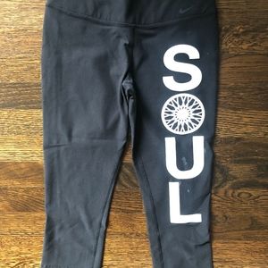 SoulCycle Nike Dri-Fit Crop Leggings